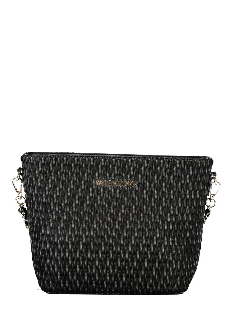 Frequency Re Flap Bag in Nero textured