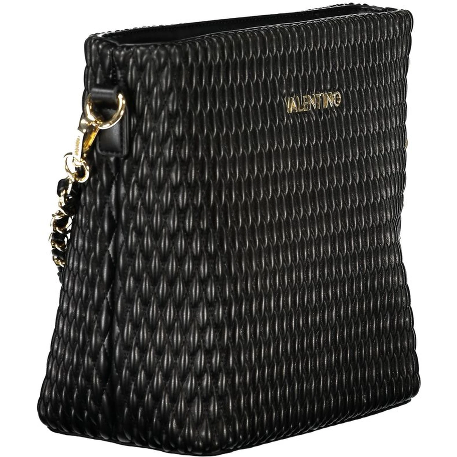 Frequency Re Flap Bag in Nero textured