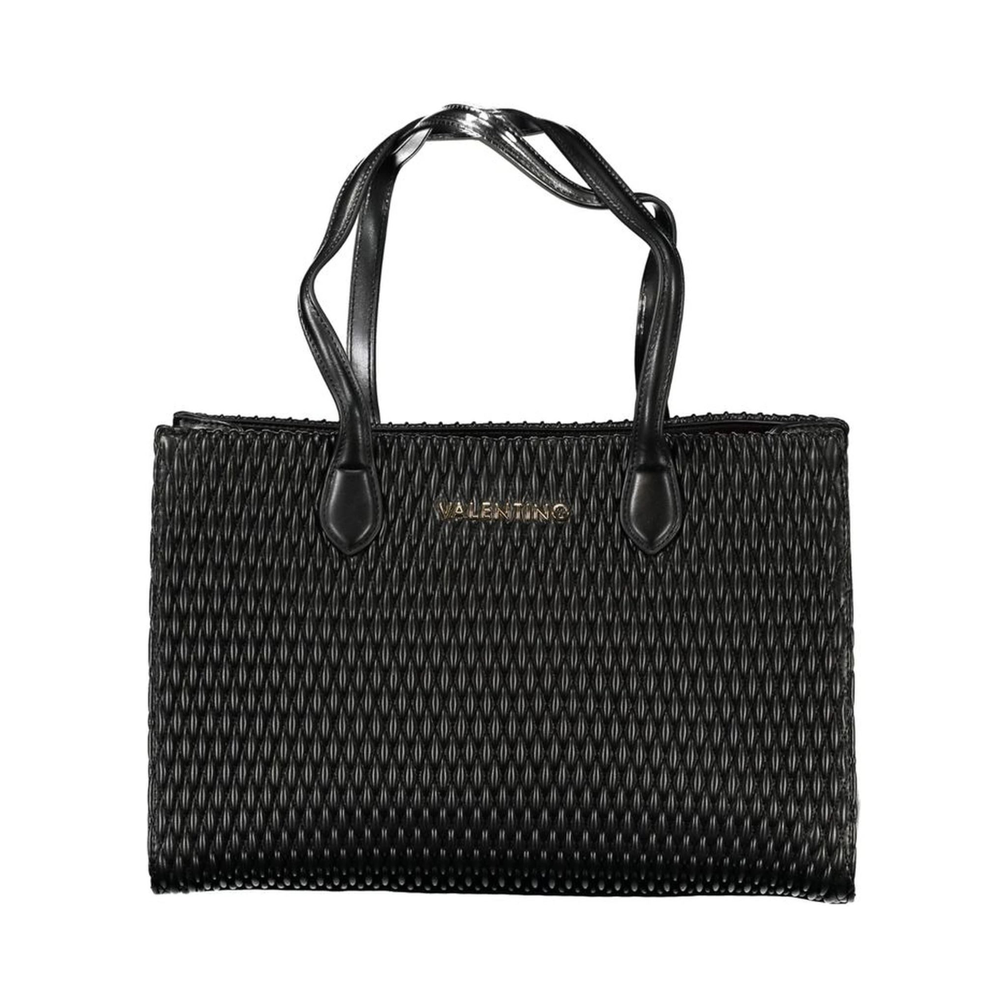 Black Polyethylene Handbag