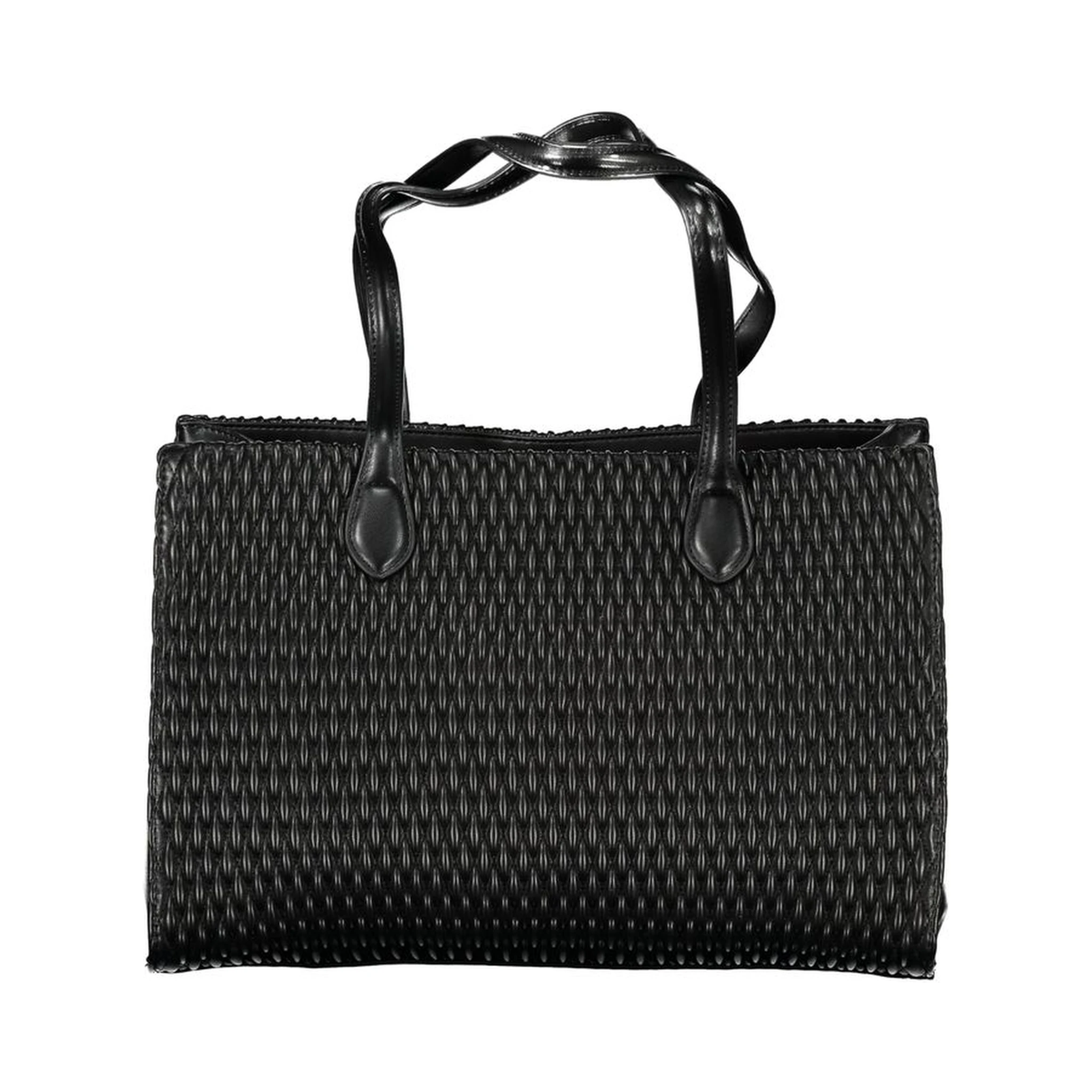Black Polyethylene Handbag