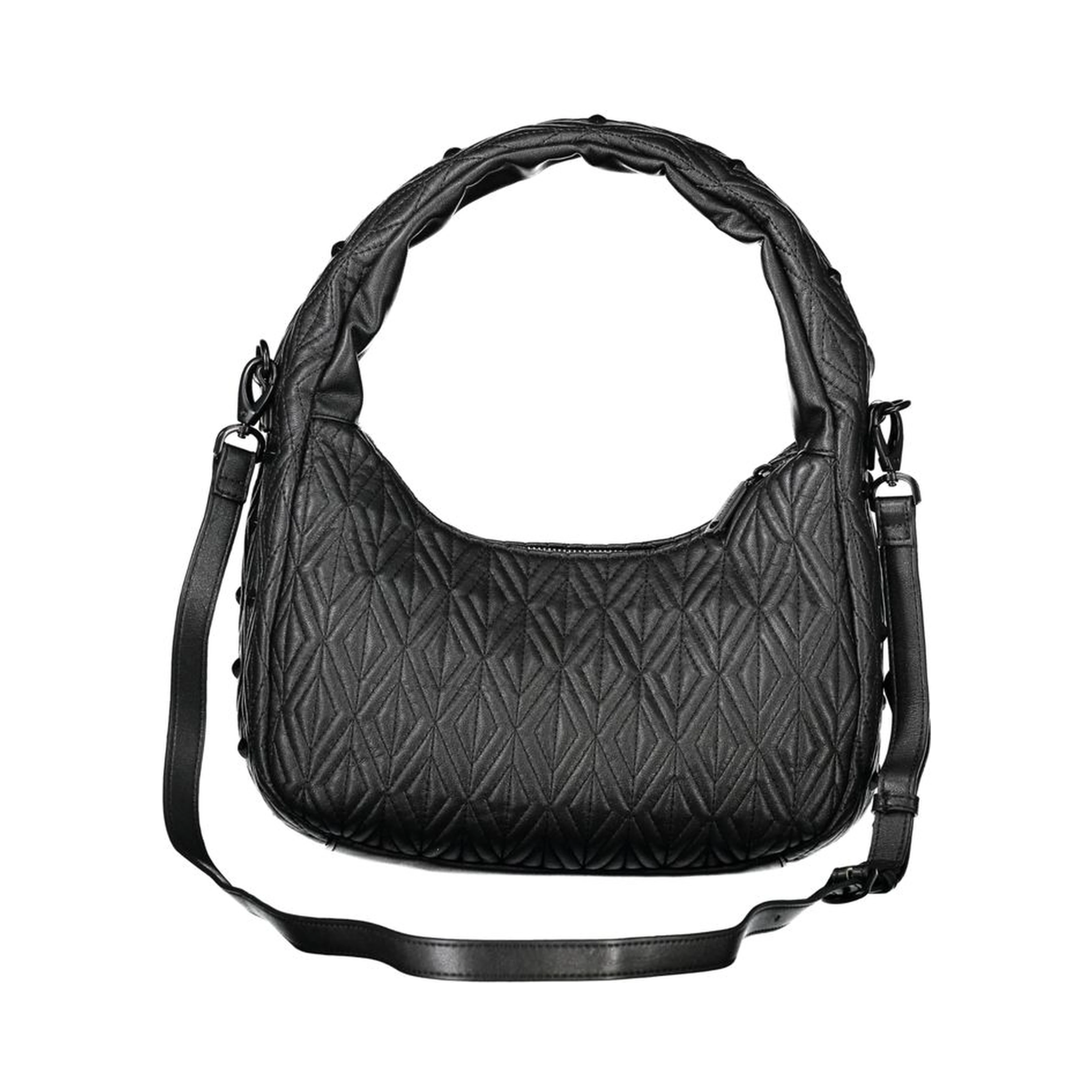 Quilted Studded Hobo handbag