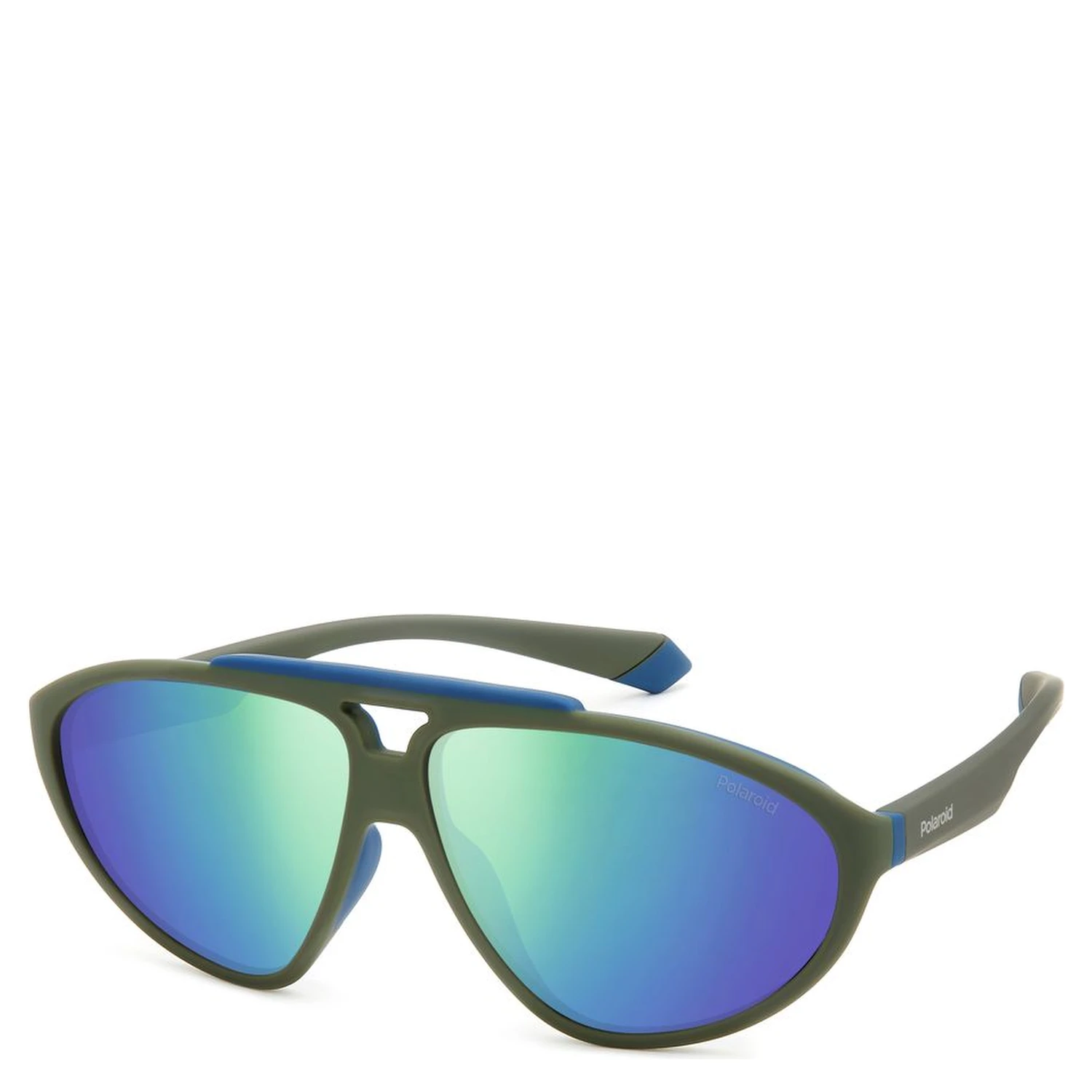 Green Rubber Sunglasses