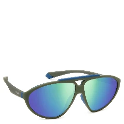 Green Rubber Sunglasses