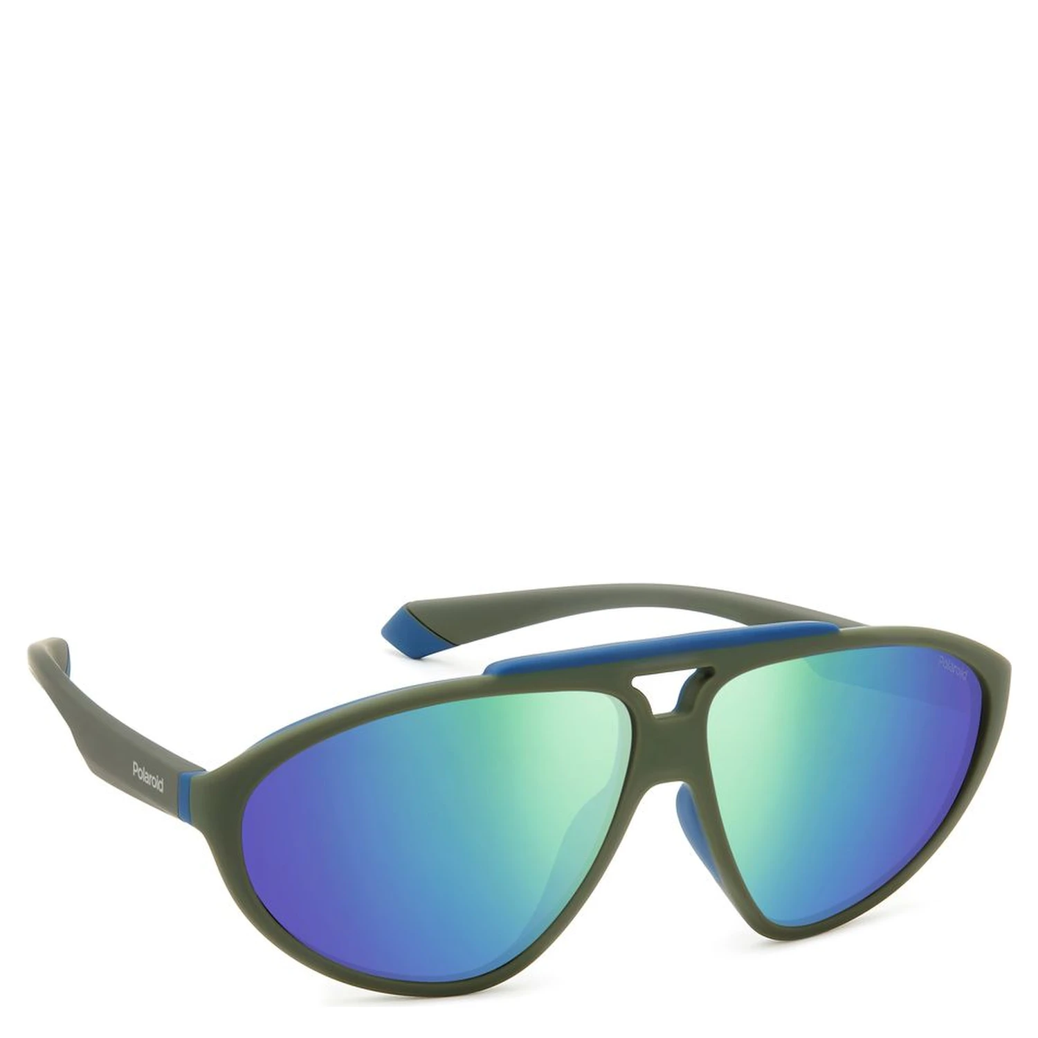 Green Rubber Sunglasses