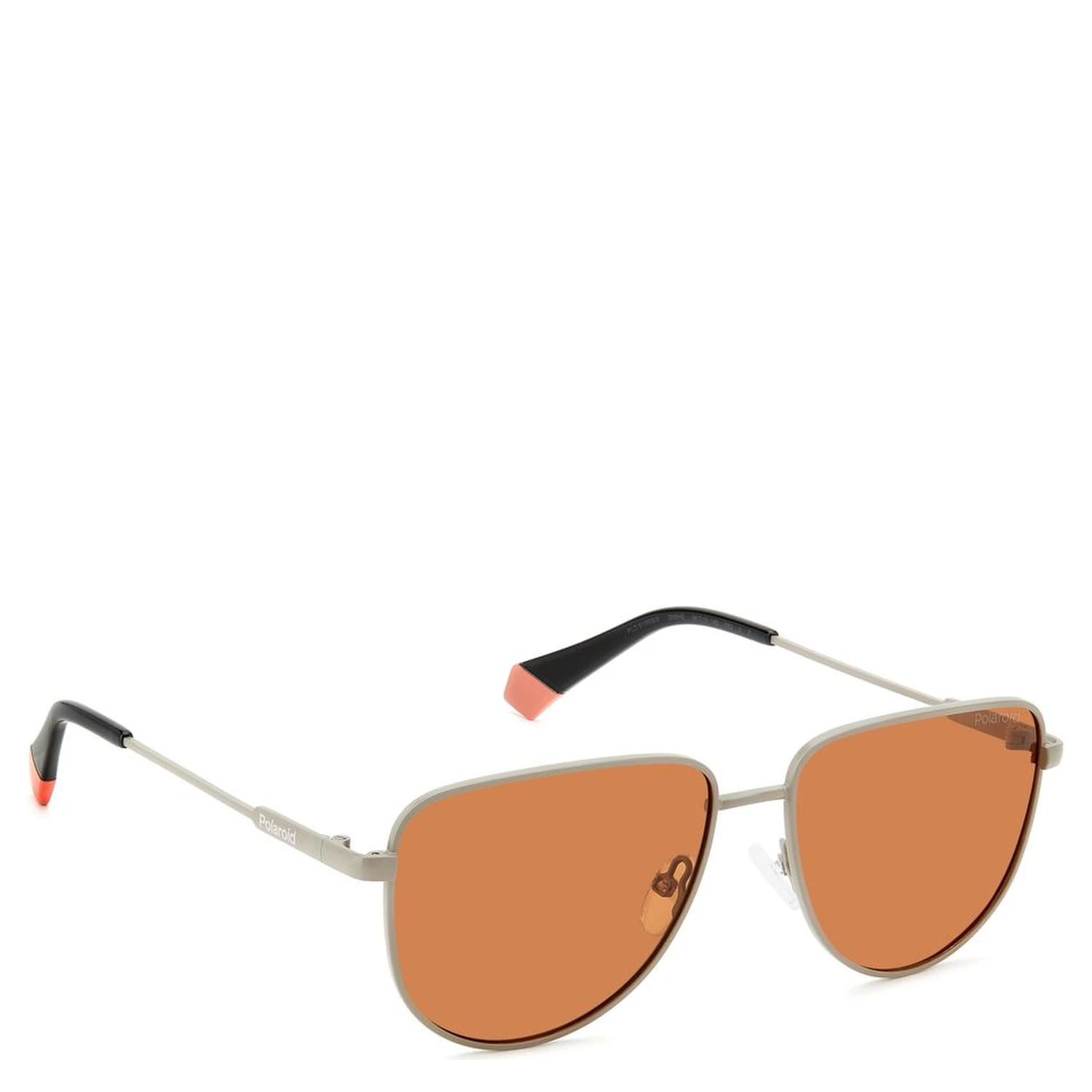 Gray Metal Sunglasses