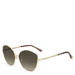 نظارات شمسية معدنية ذهبية