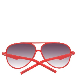 Red Plastic Sunglasses