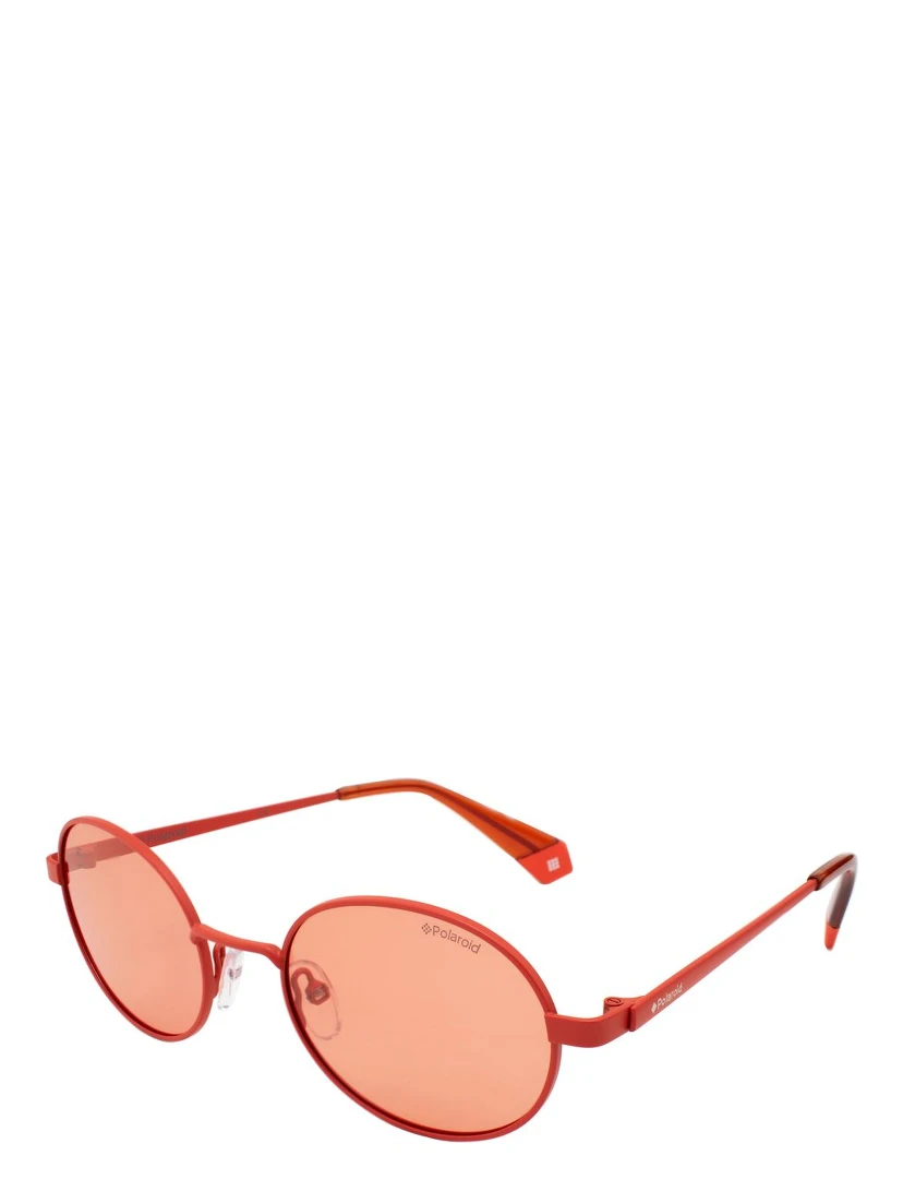 Orange Metal Sunglasses
