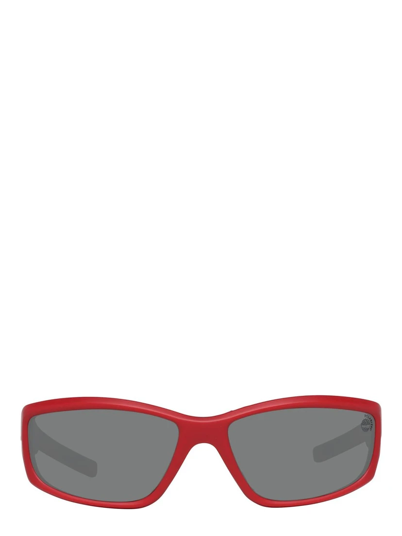 Red Plastic Sunglasses