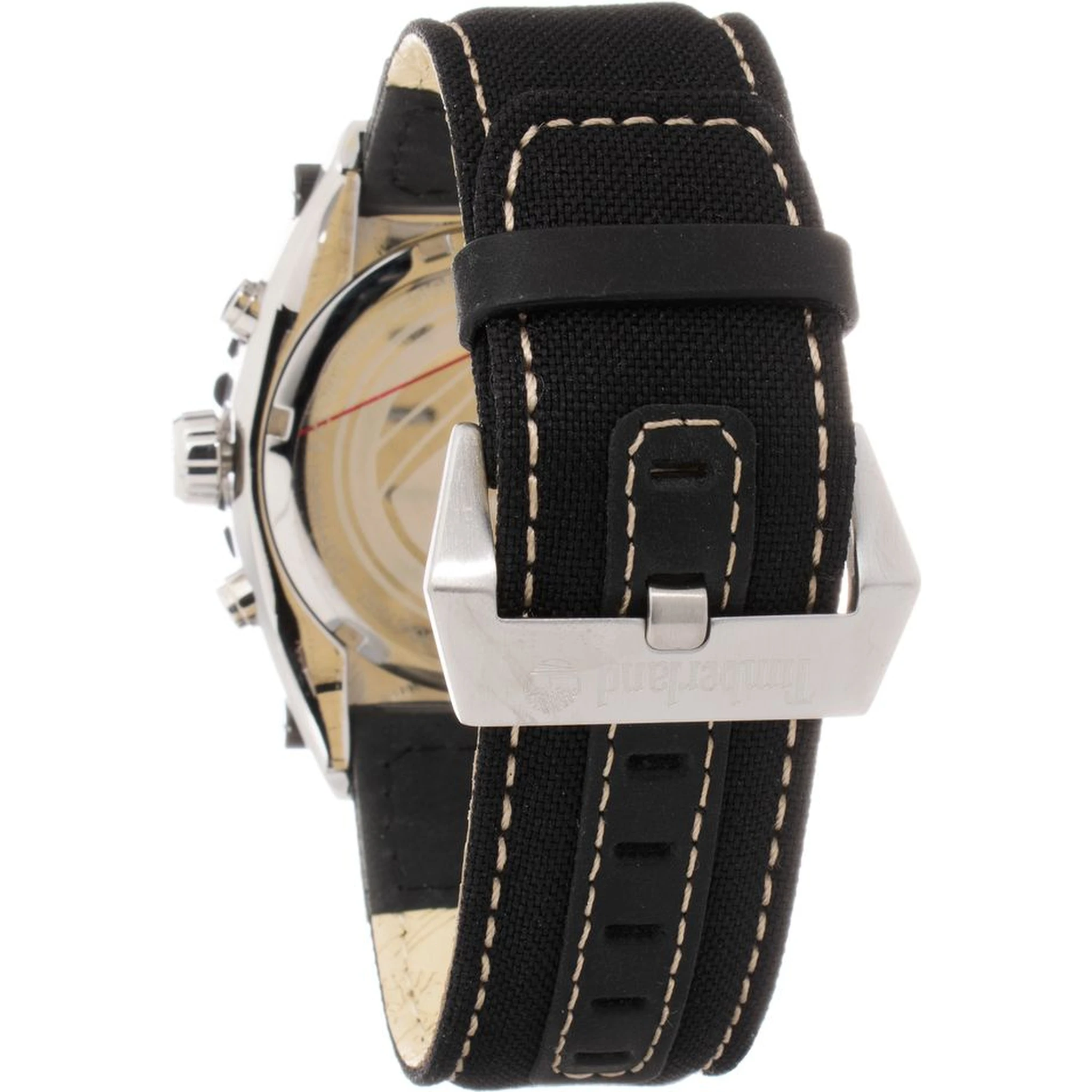 Black Leather Dress Watch