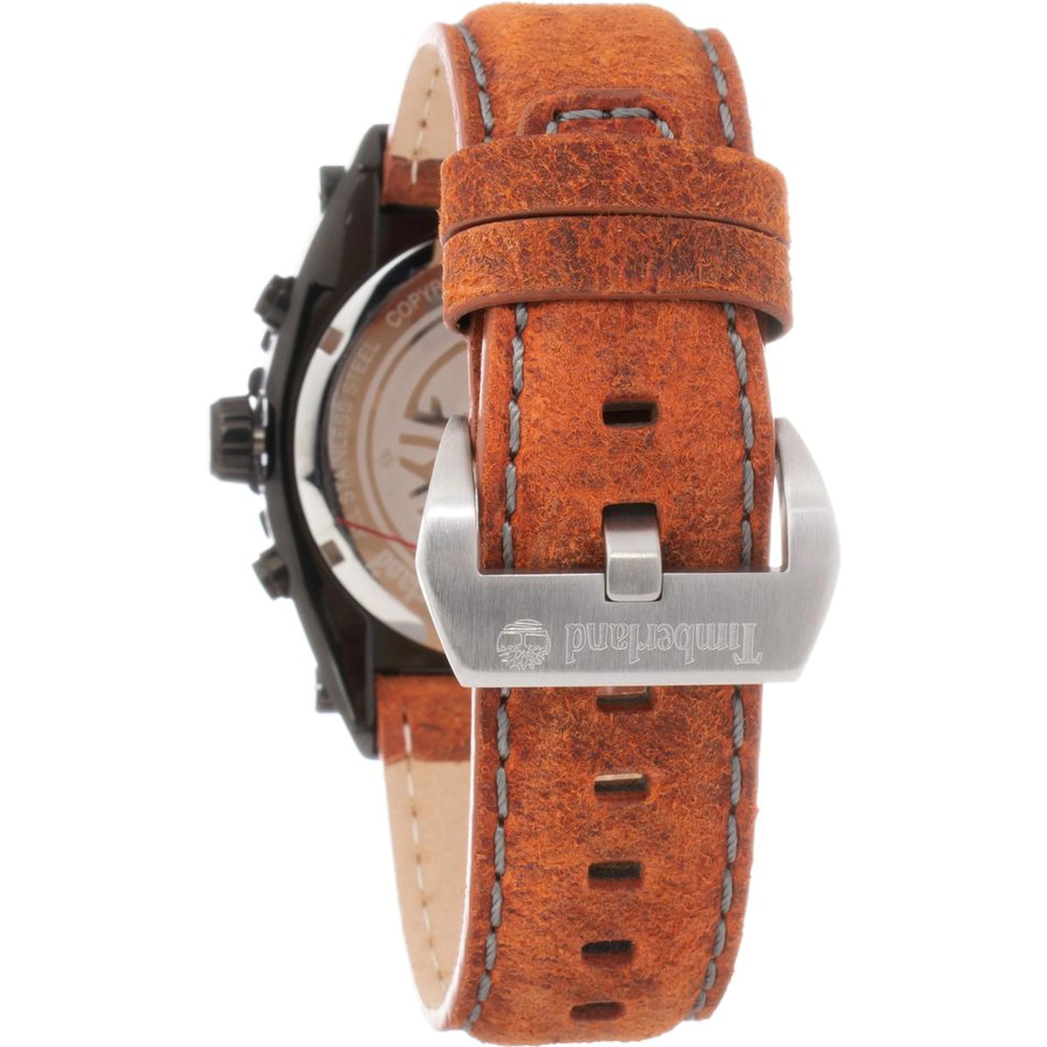 Brown Leather Dress Watch