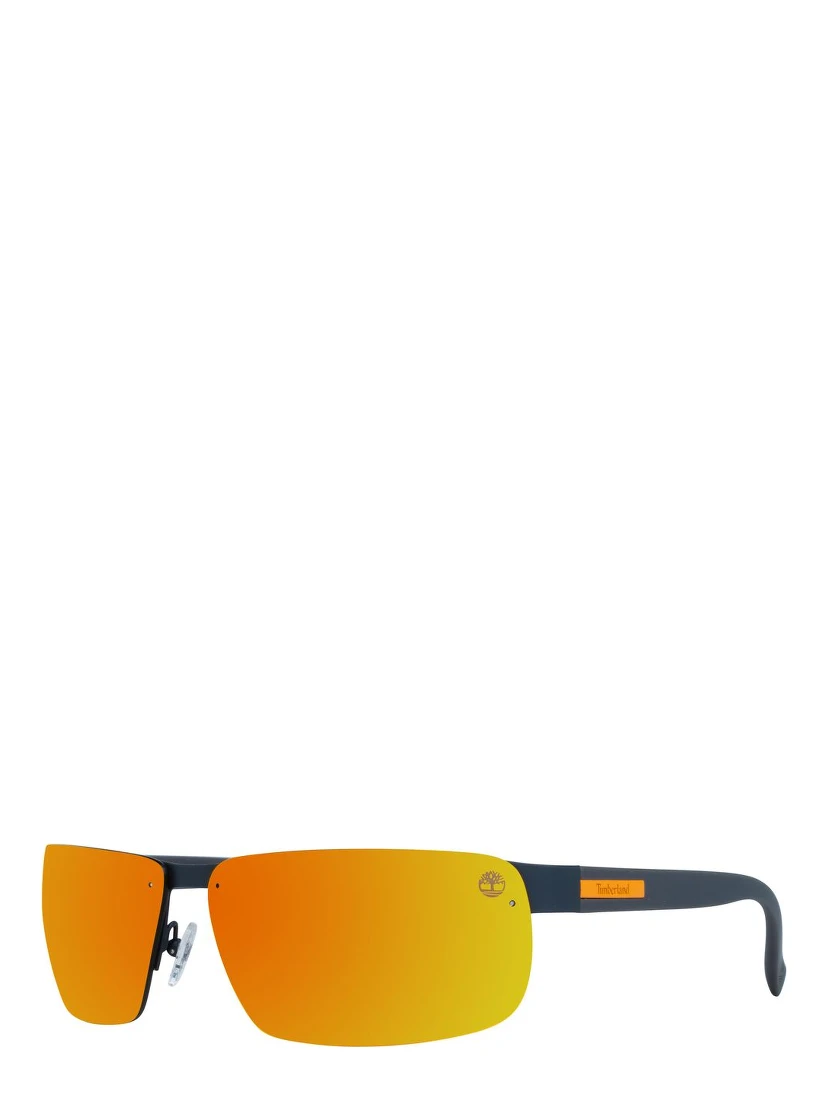 Brown Metal Sunglasses