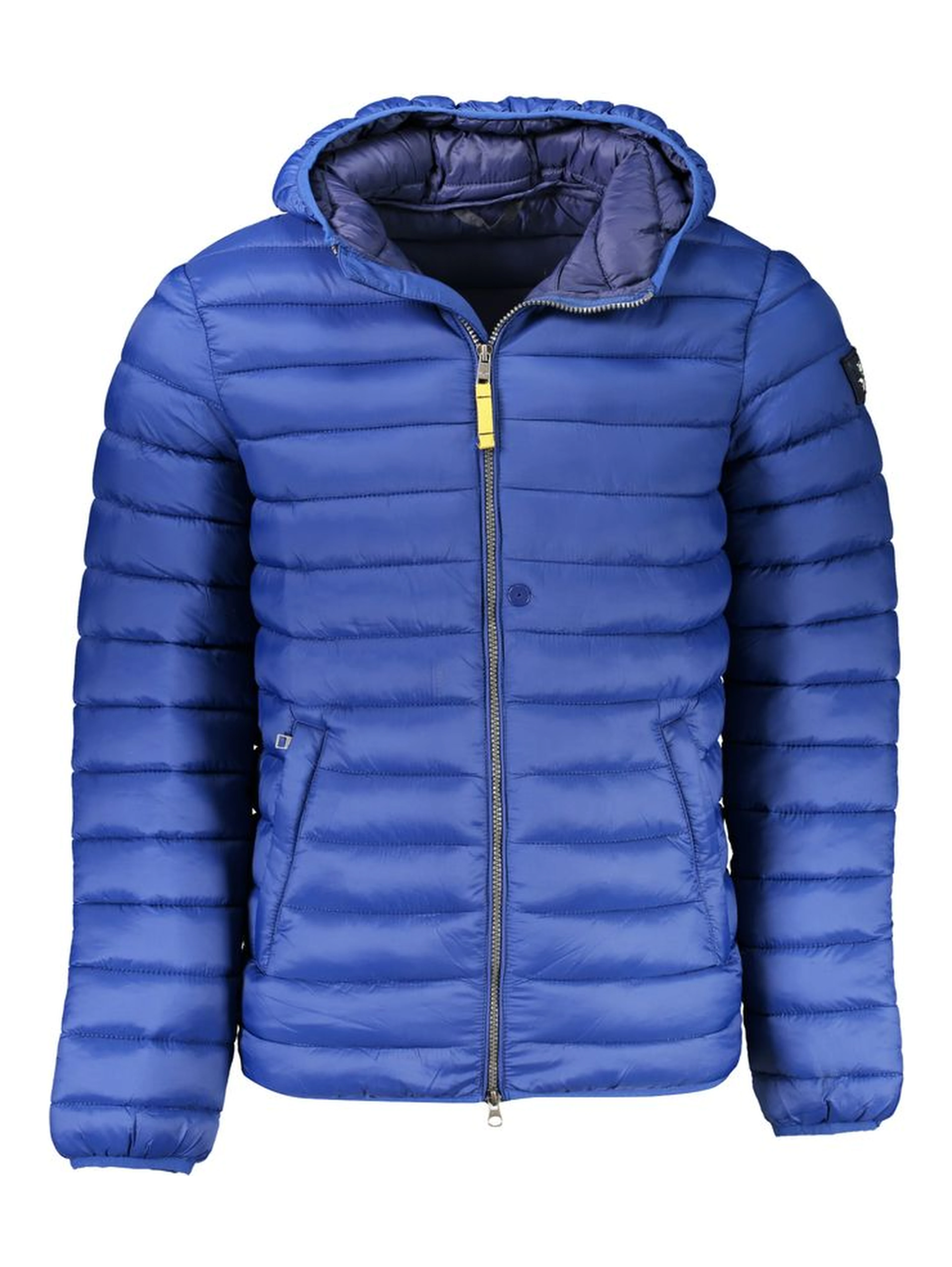 Blue Polyamide Jackets & Coat