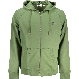 Green Cotton Sweatshirt