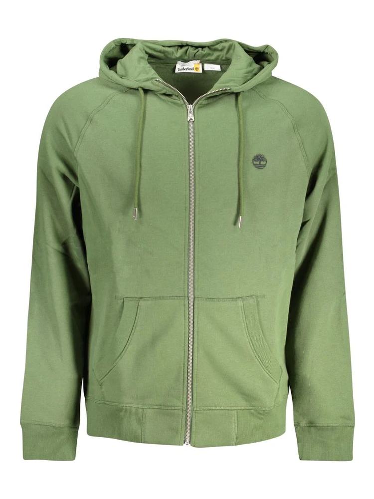 Green Cotton Sweatshirt