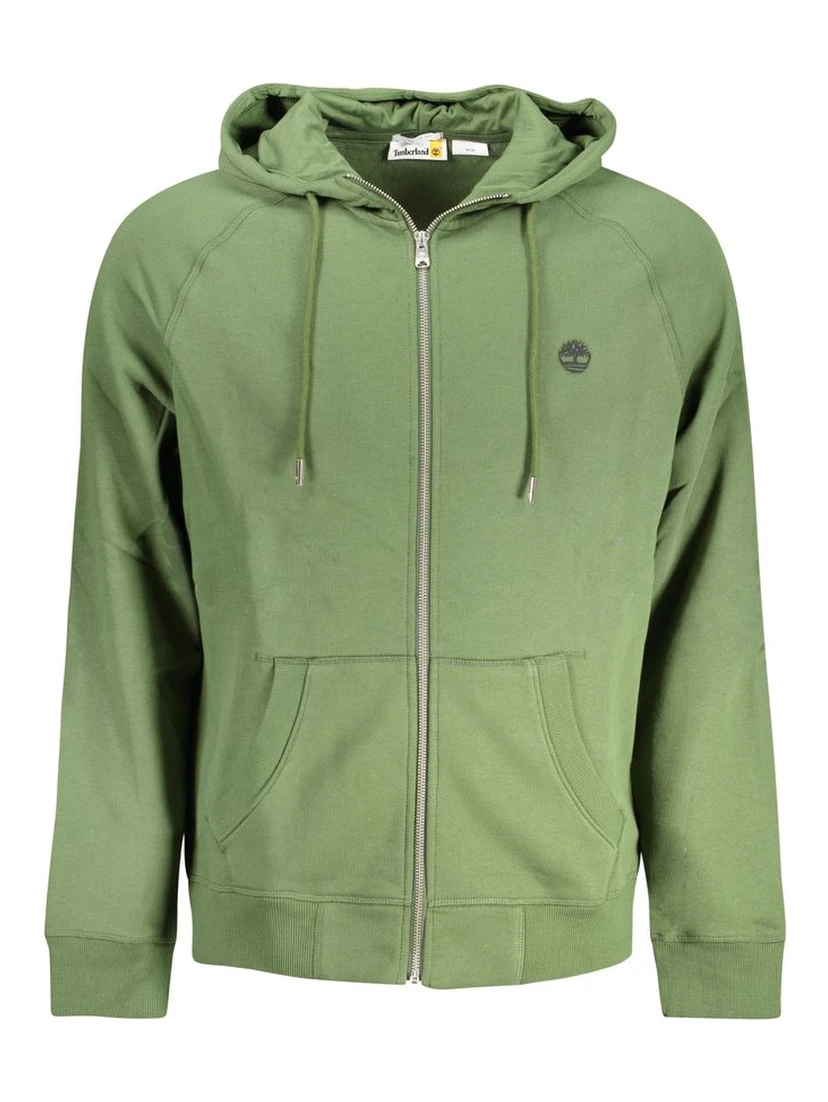 Green Cotton Sweatshirt