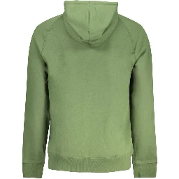 Green Cotton Sweatshirt