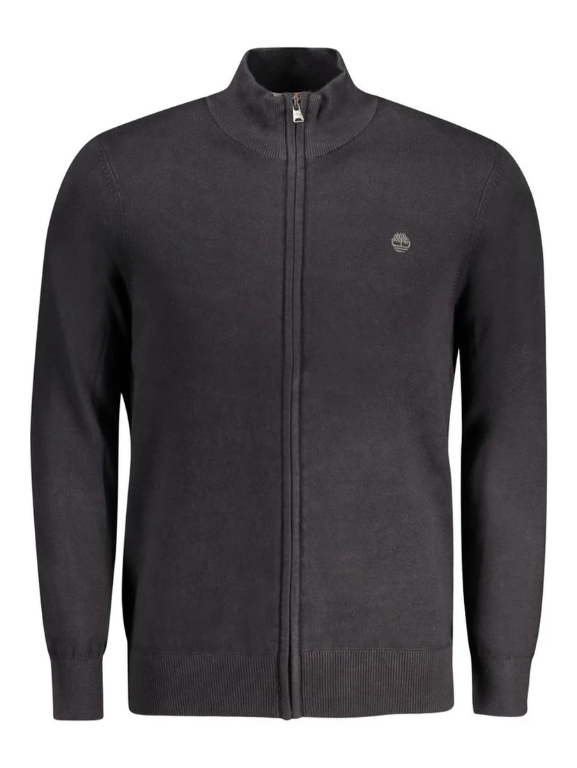 Black Cotton Sweater