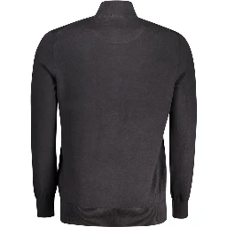 Black Cotton Sweater