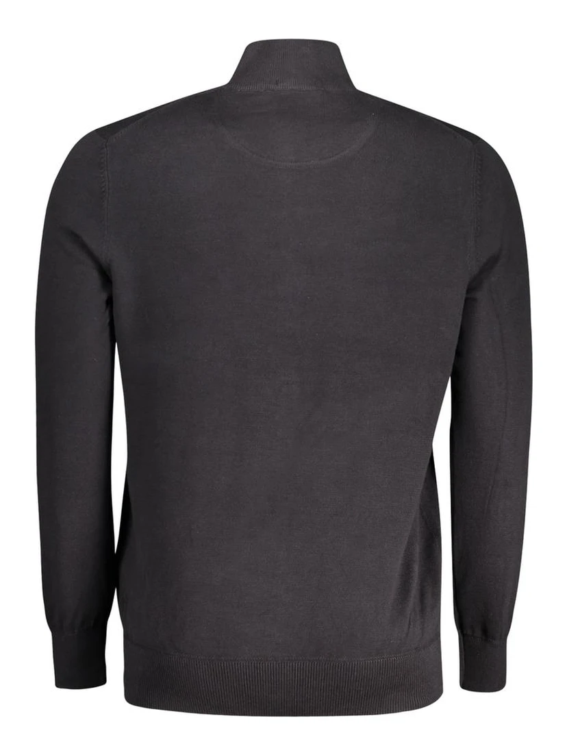 Black Cotton Sweater