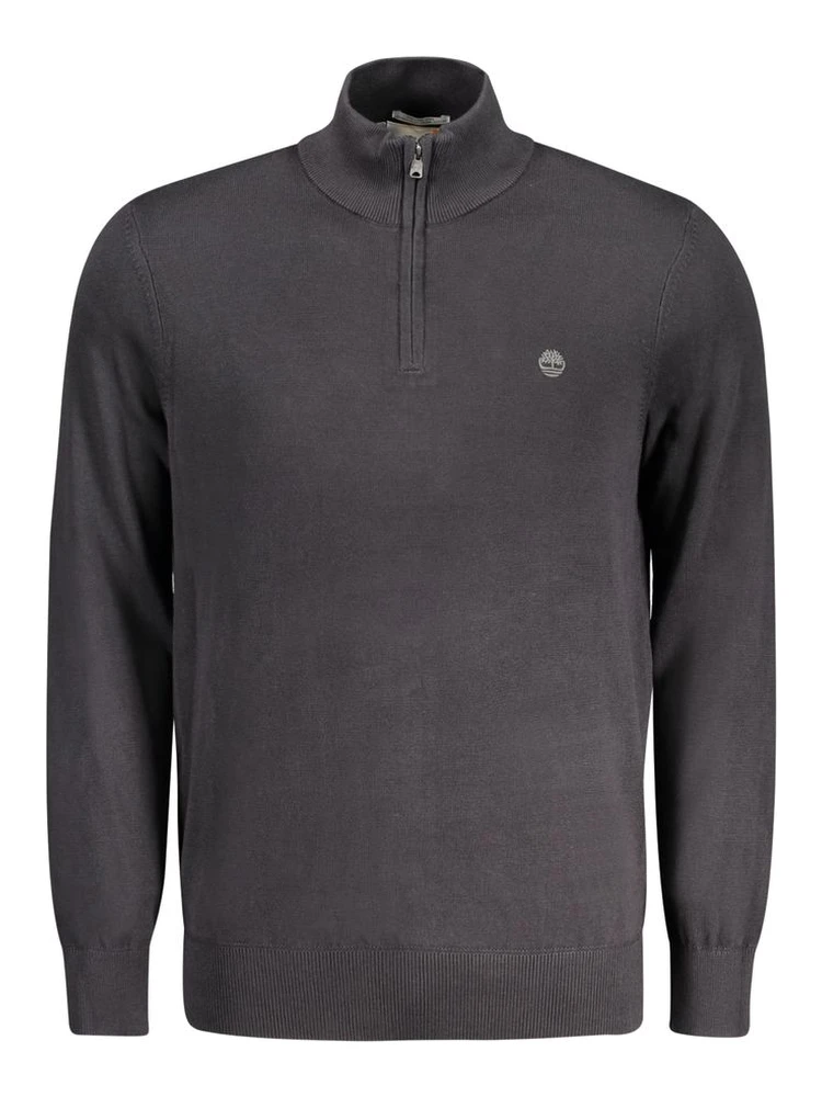 Black Cotton Sweater