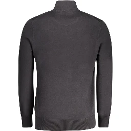 Black Cotton Sweater