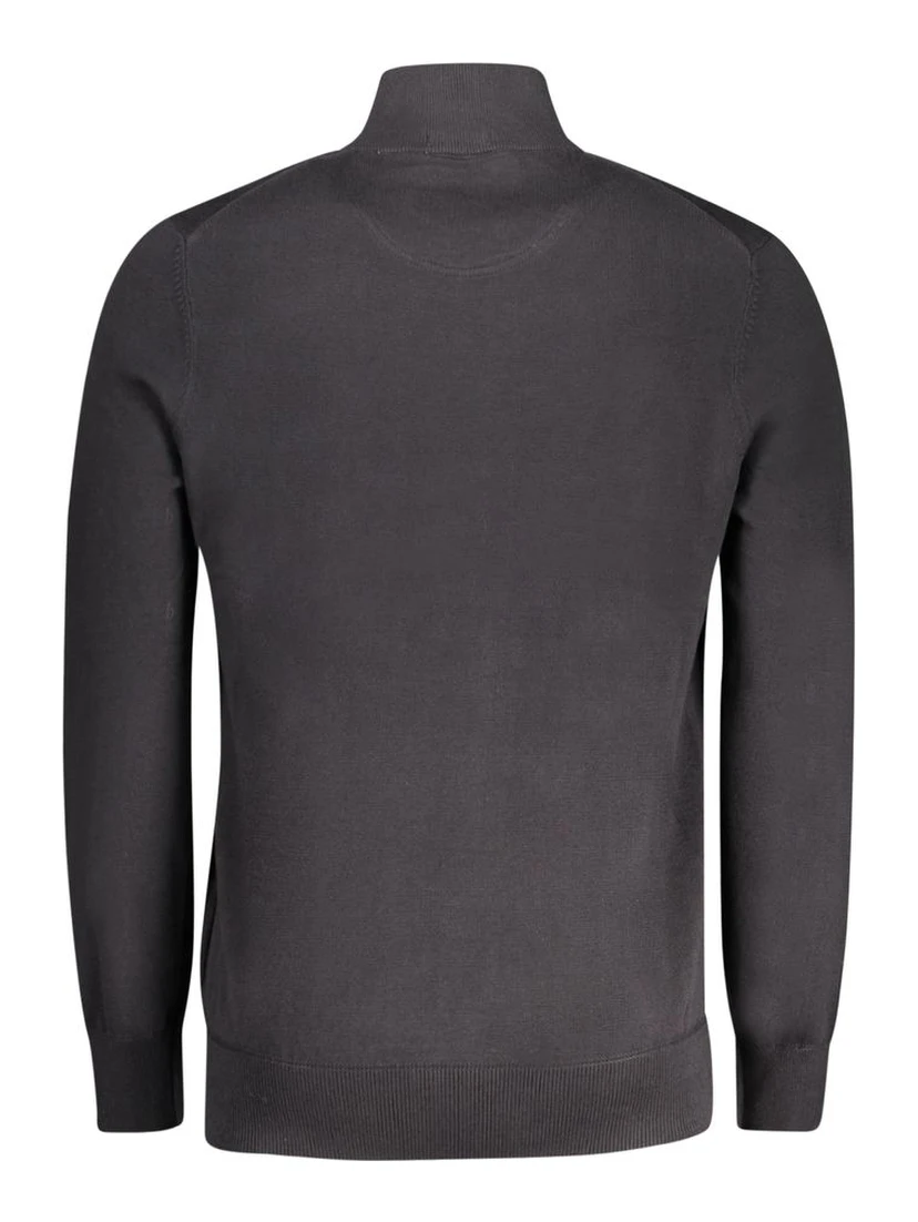 Black Cotton Sweater