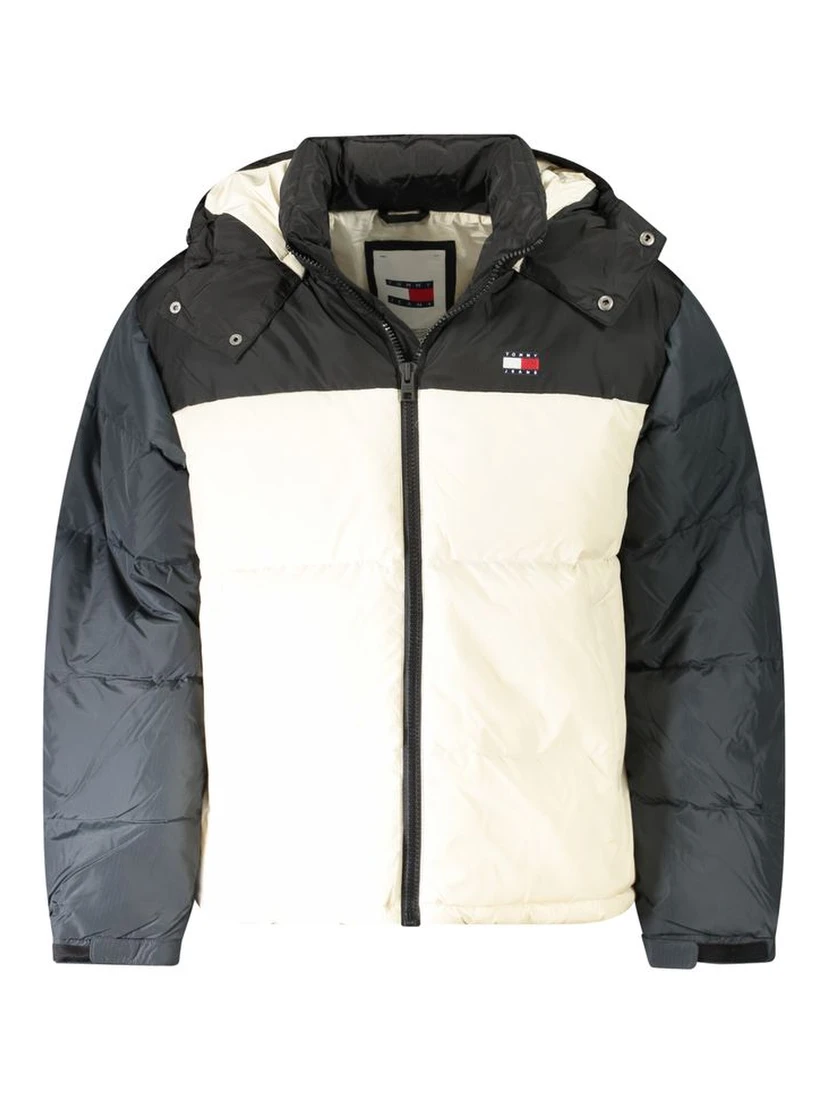 Black Polyester Jackets & Coat