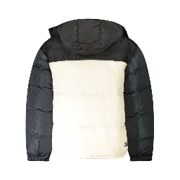 Black Polyester Jackets & Coat