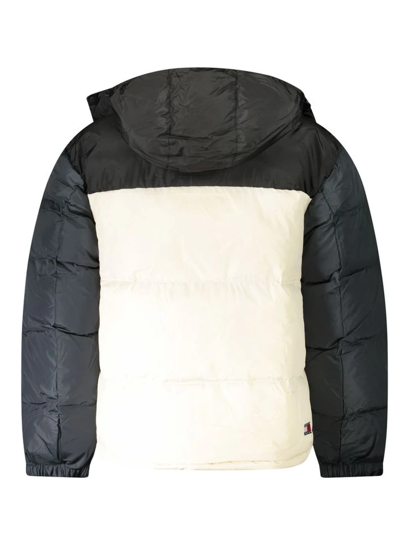 Black Polyester Jackets & Coat