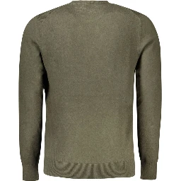 Green Cotton Sweater