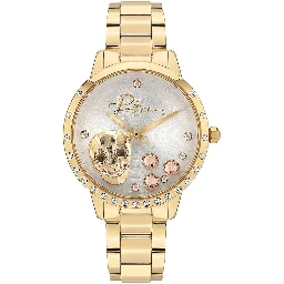 Gold Stainless Steel Dress Watch