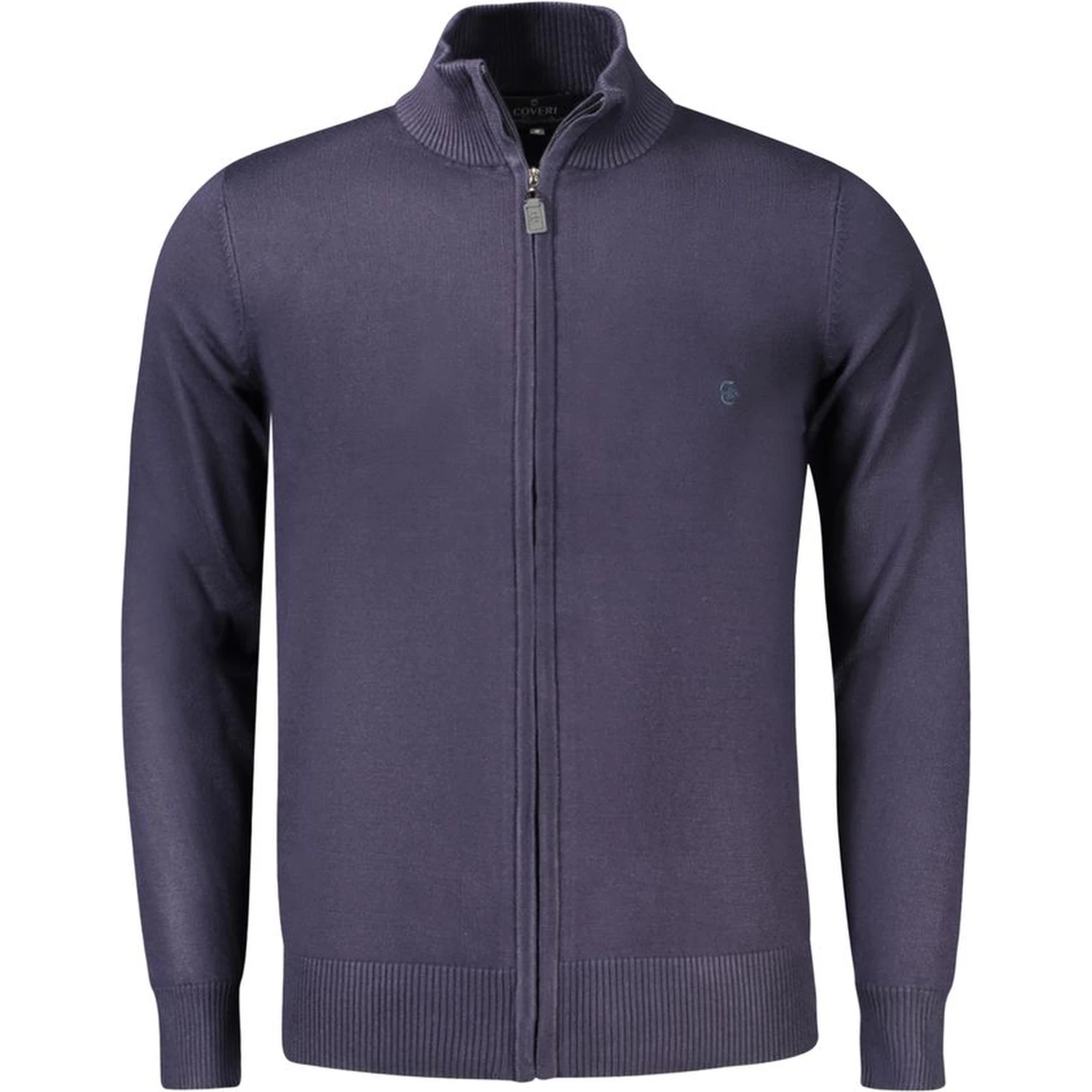 Blue Nylon Sweater