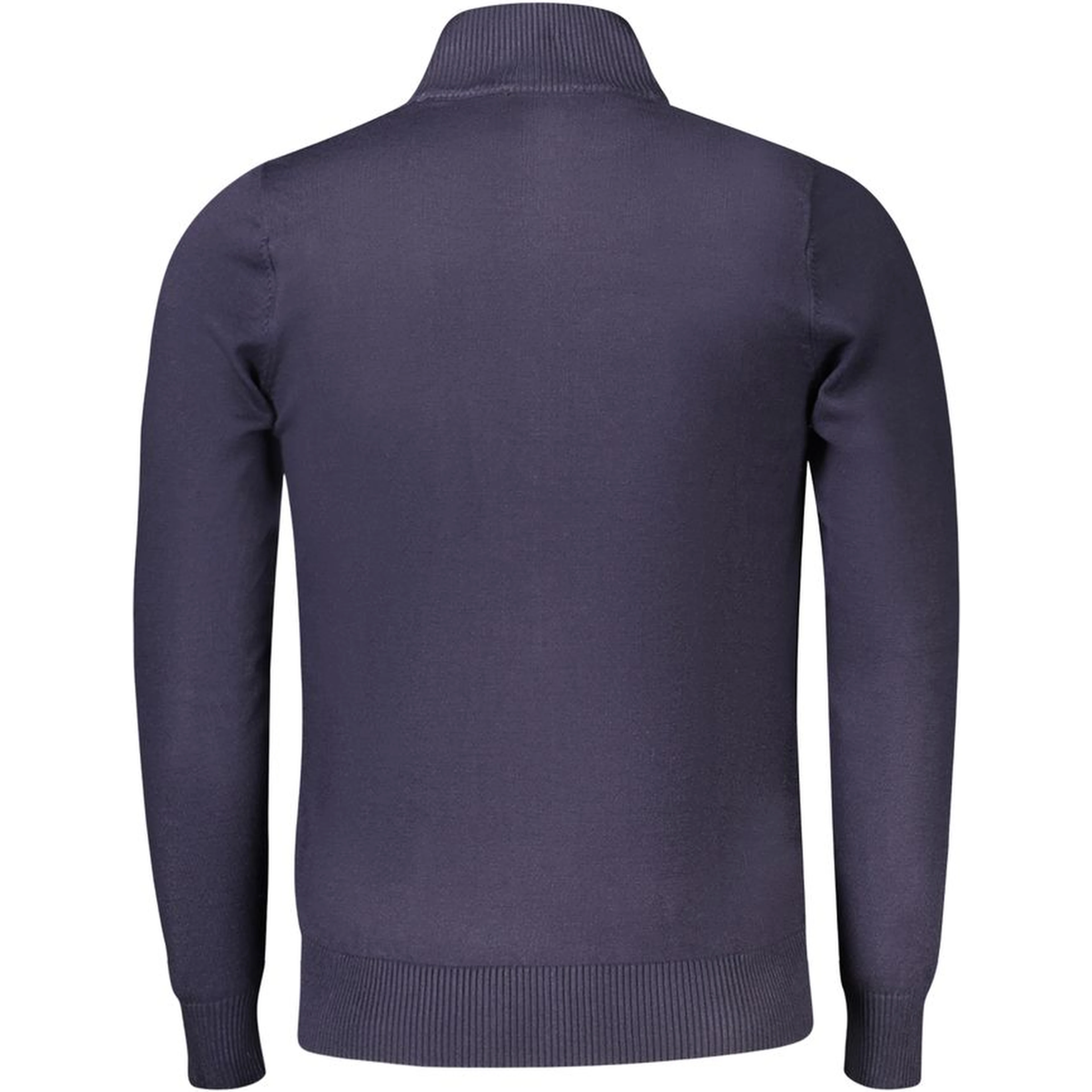 Blue Nylon Sweater