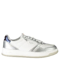White Polyester Sneaker