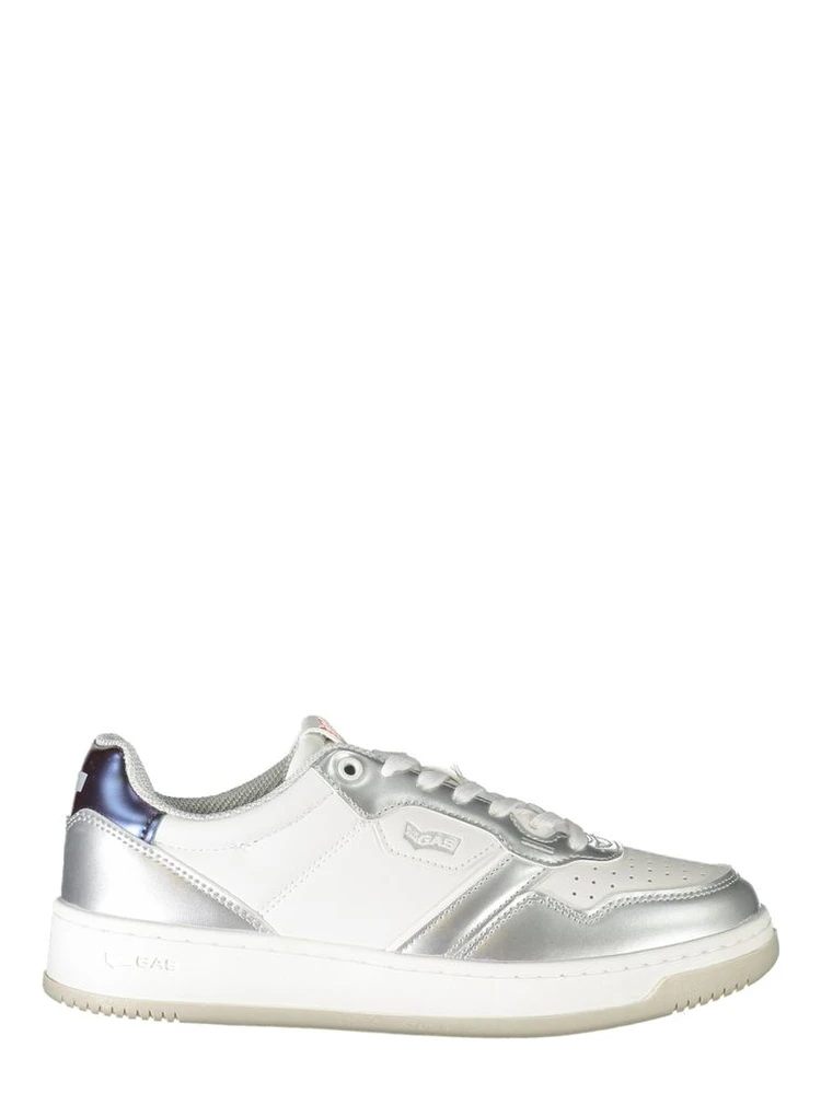 White Polyester Sneaker