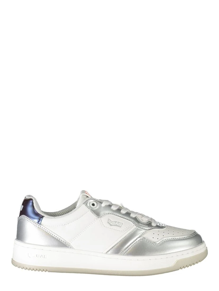 White Polyester Sneaker