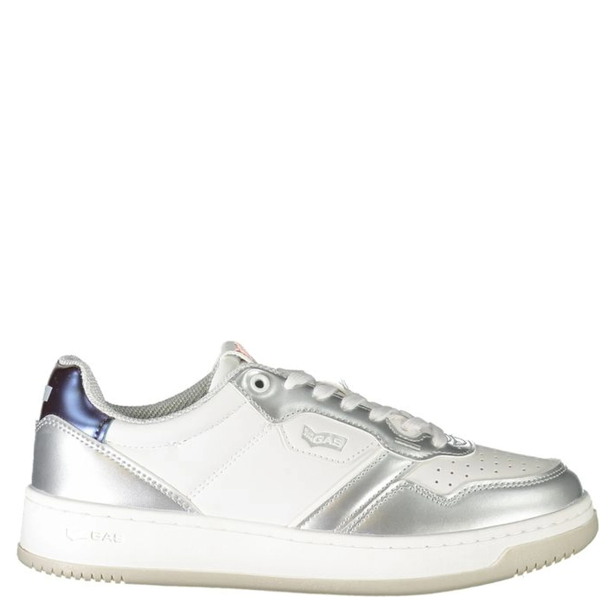 White Polyester Sneaker