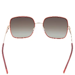 Red Metal Sunglasses
