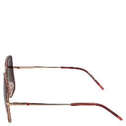 Red Metal Sunglasses