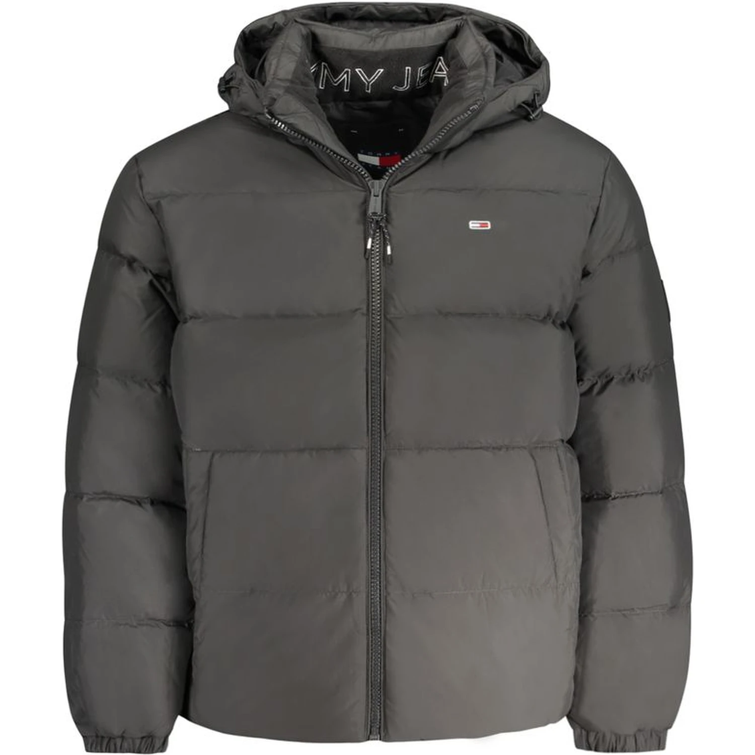 Black Polyester Jackets & Coat