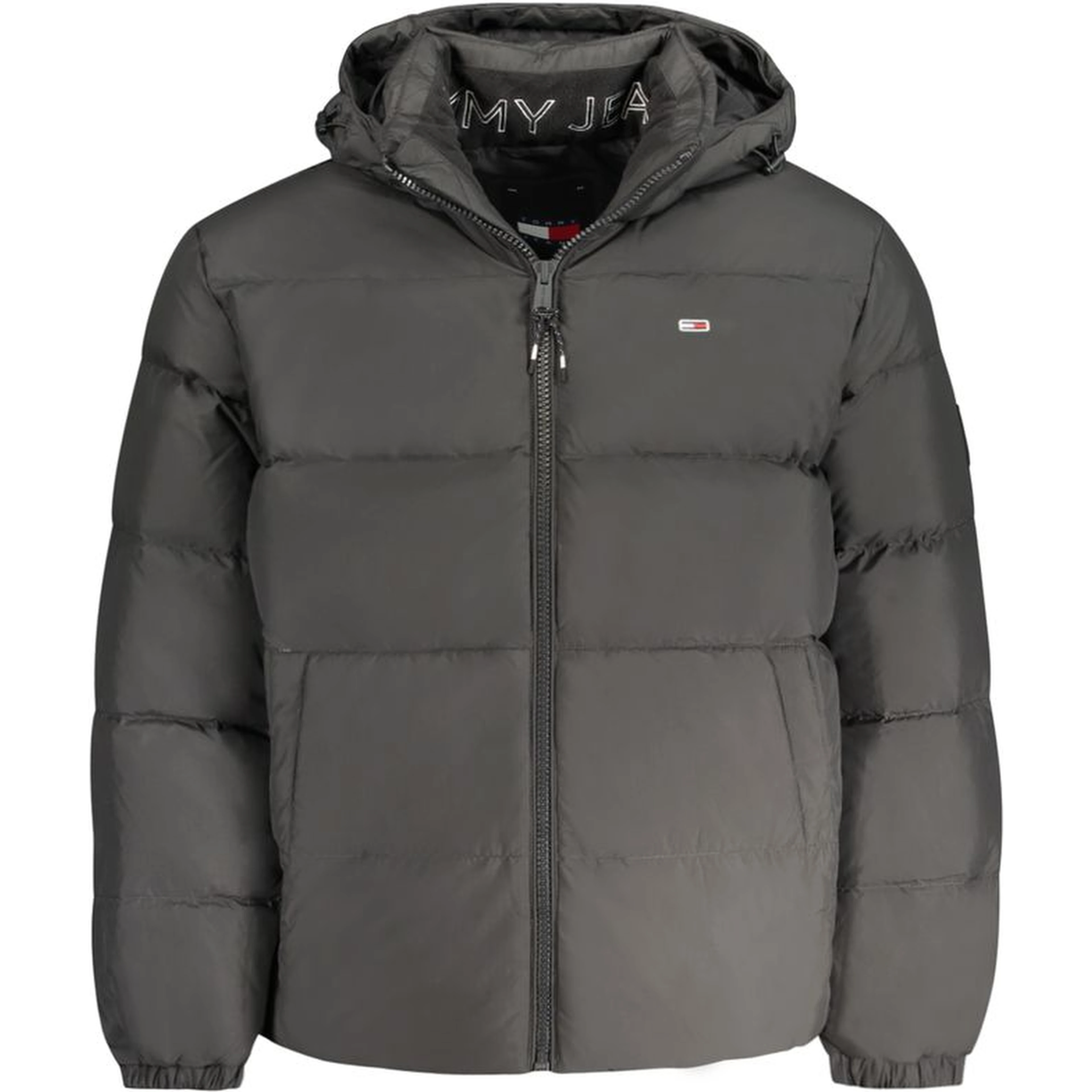 Black Polyester Jackets & Coat