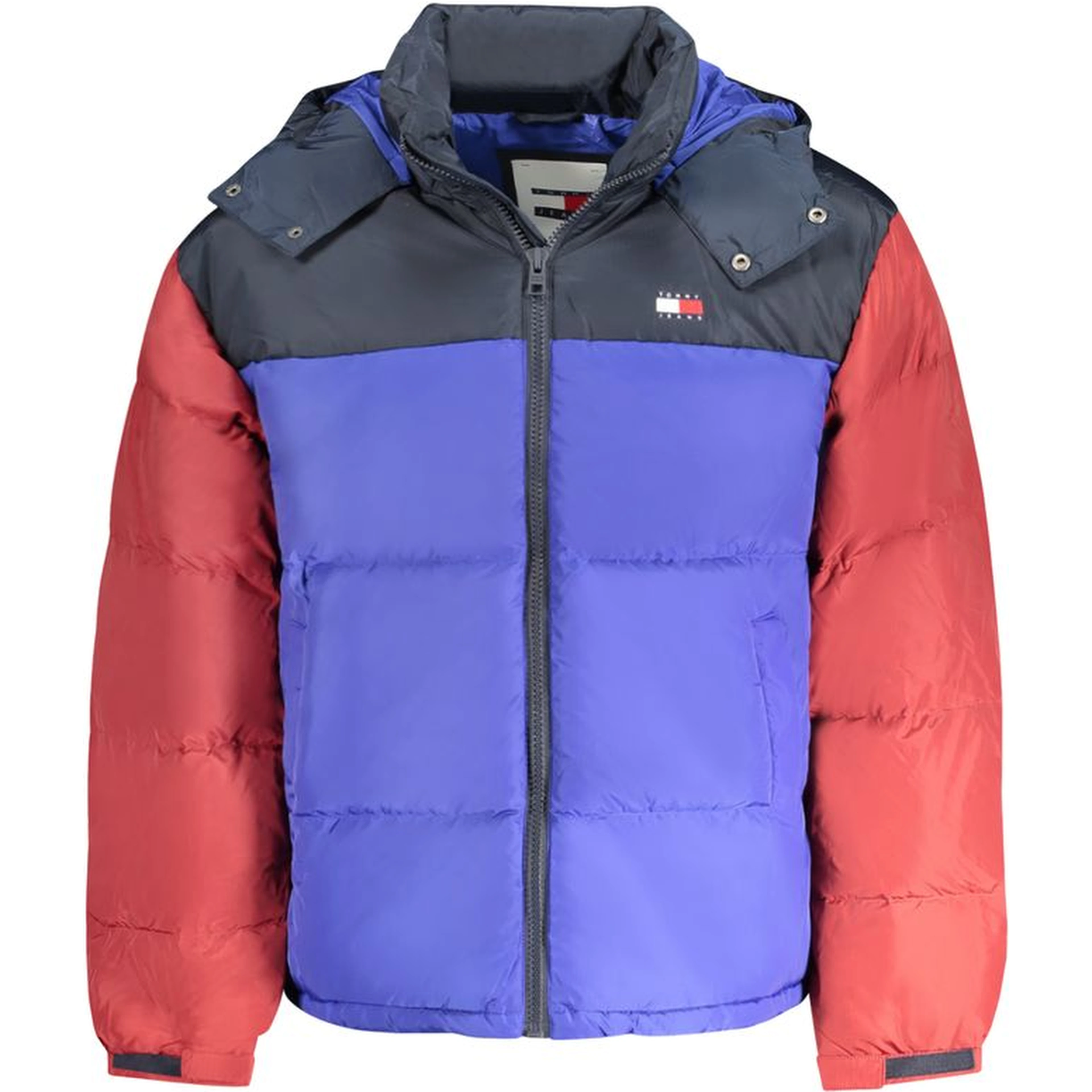 Blue Polyester Jackets & Coat