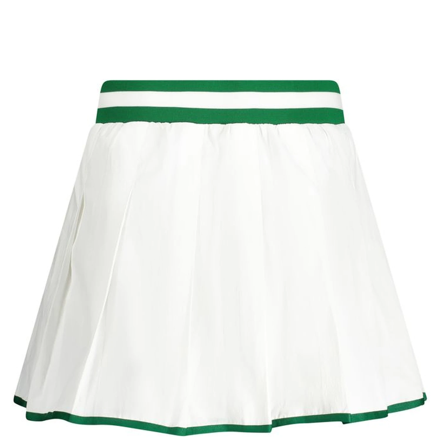 White Polyester Skirt