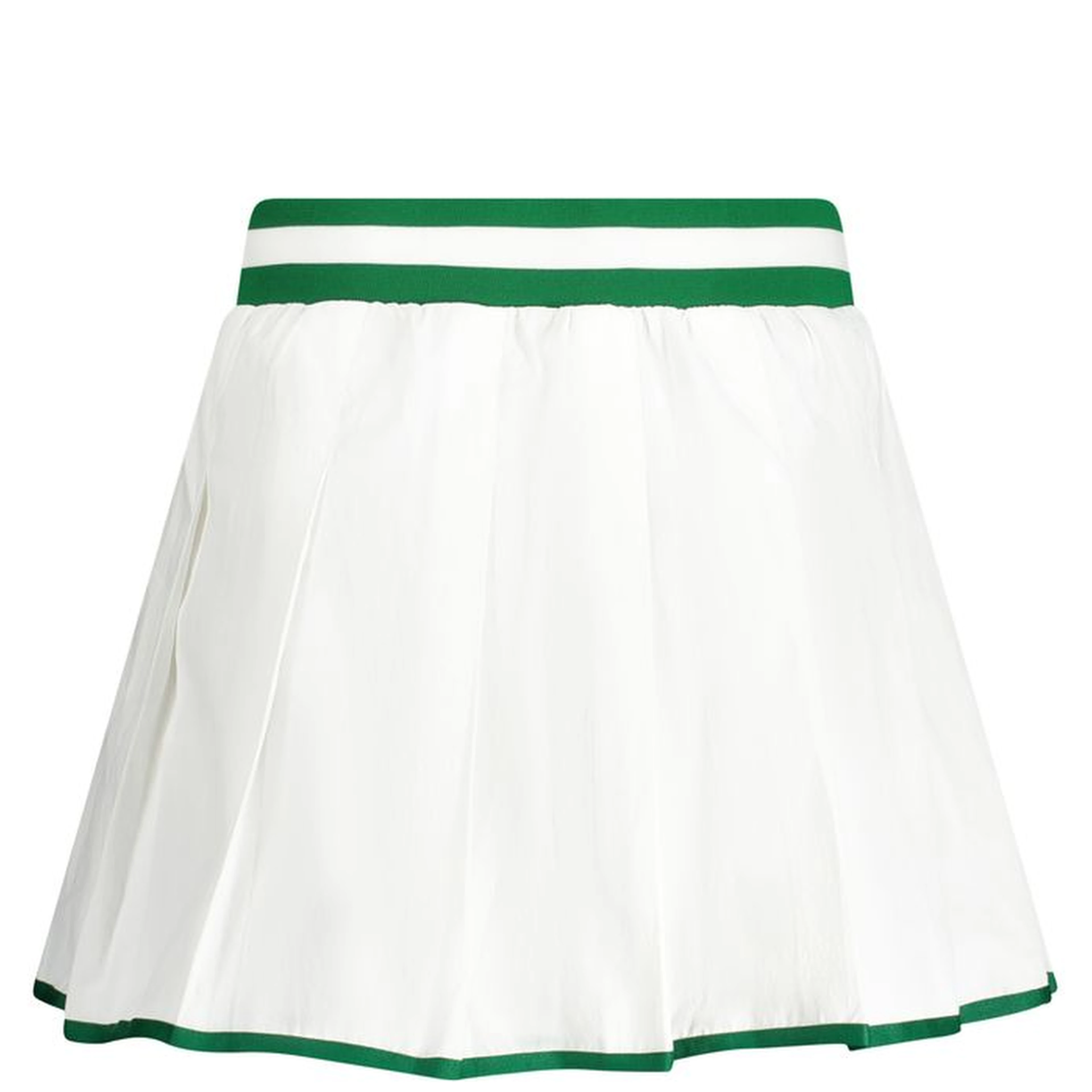 White Polyester Skirt