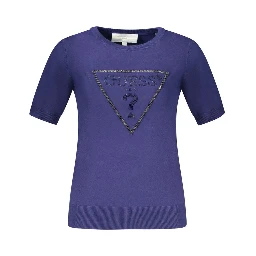 Blue Viscose Sweater