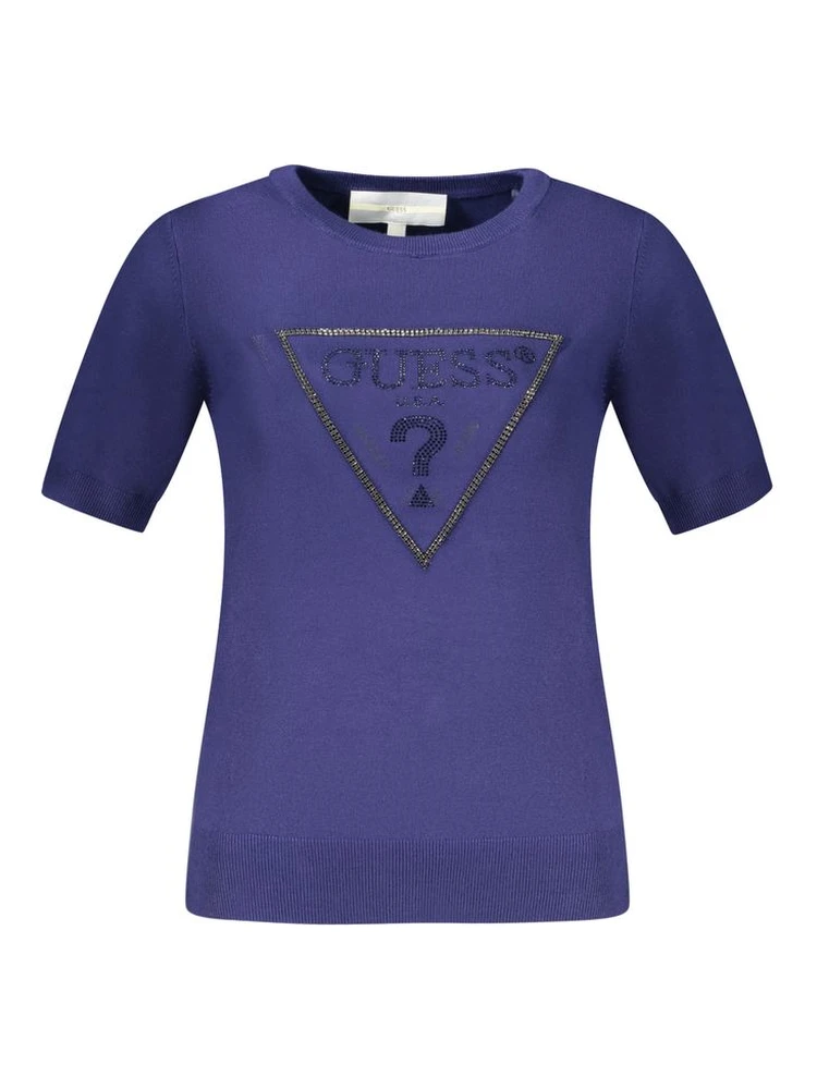 Blue Viscose Sweater