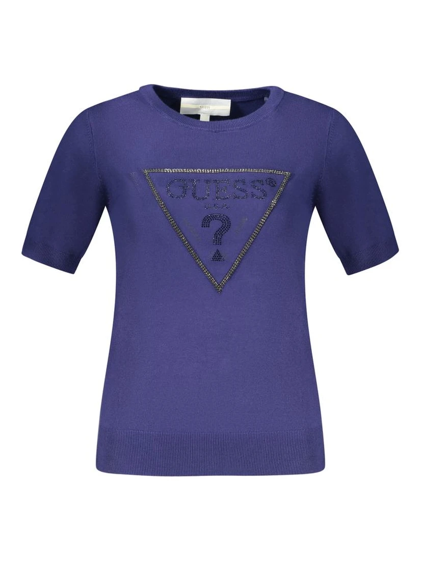 Blue Viscose Sweater