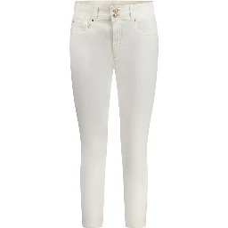 White Cotton Jeans Denim