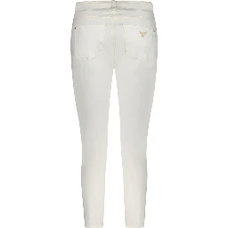 White Cotton Jeans Denim